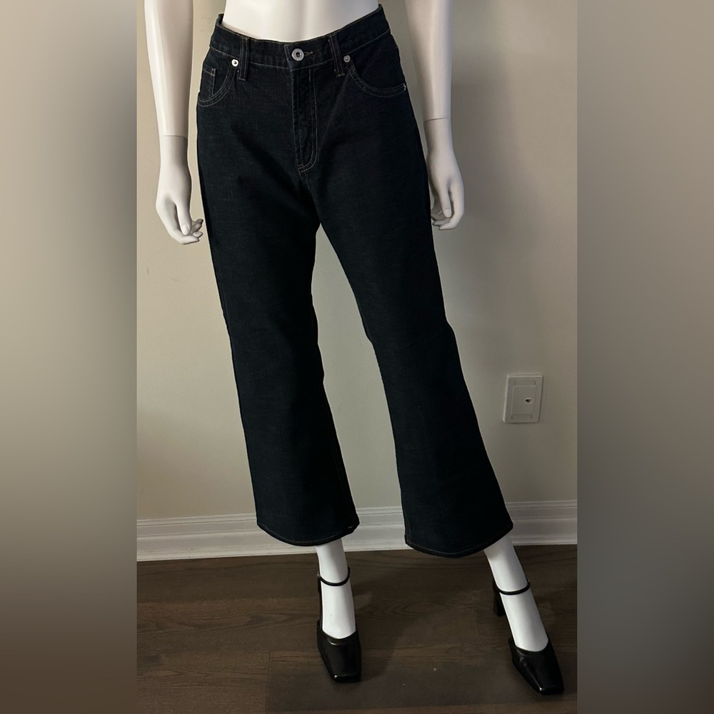 Santana Jeans Women’s Size 29 Wide-Leg Dark Blue Jeans